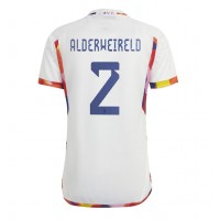 Echipament fotbal Belgia Toby Alderweireld #2 Tricou Deplasare Mondial 2022 maneca scurta